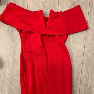 fashion nova off the shoulder dress